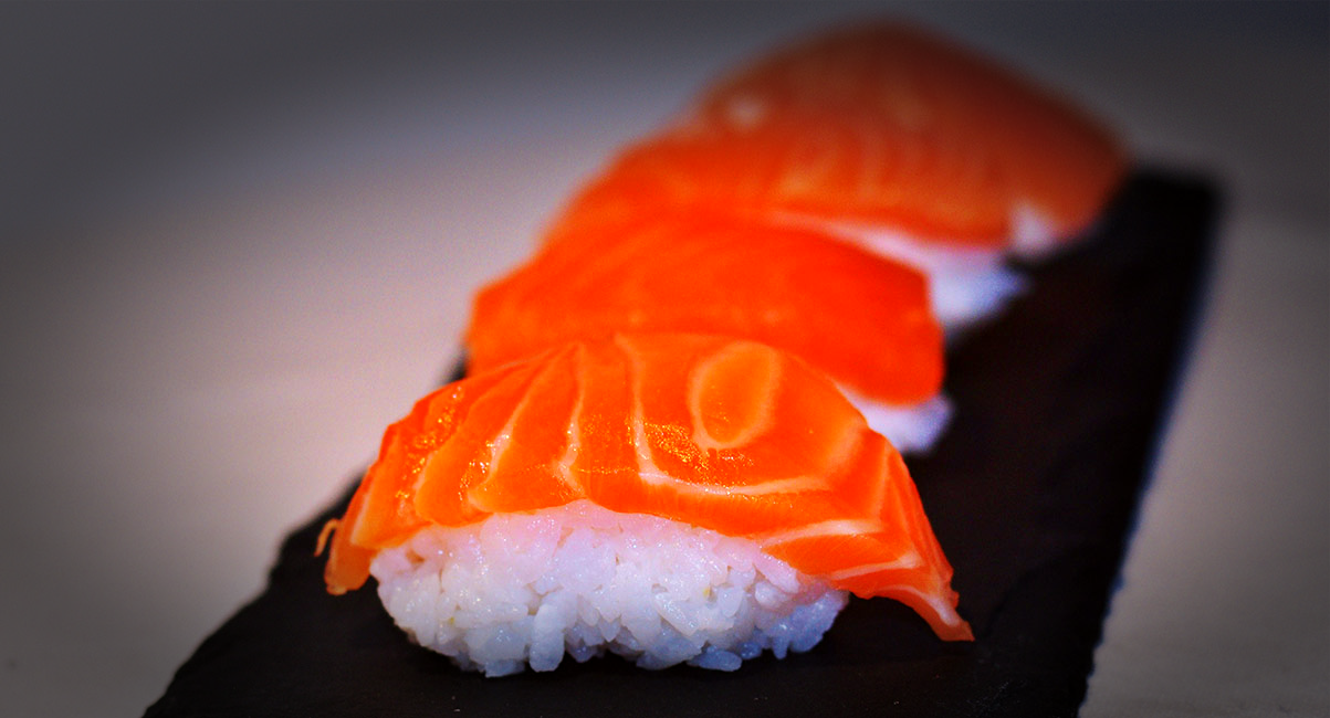 Nigiris saumon Cellule Sush'